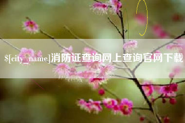 当阳消防证查询网上查询官网下载