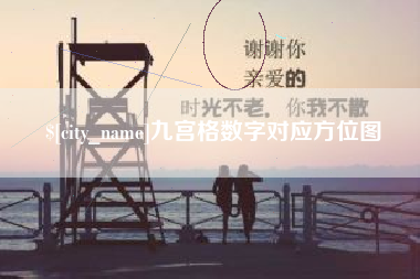 当阳九宫格数字对应方位图