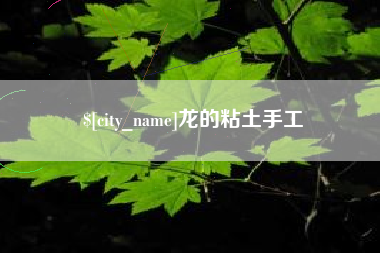 当阳龙的粘土手工