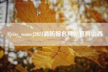 当阳2024消防报名网站官网山西