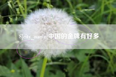 当阳中国的金牌有好多