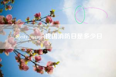 当阳我国消防日是多少日