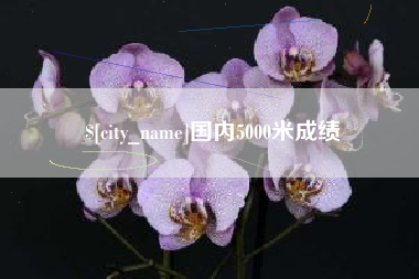 当阳国内5000米成绩