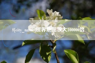 当阳世界地图放大100000倍