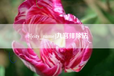 当阳九宫排除法