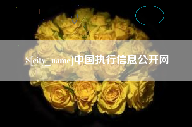 当阳中国执行信息公开网