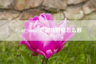 当阳地图九宫格怎么数