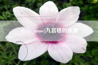 当阳九宫格的来源
