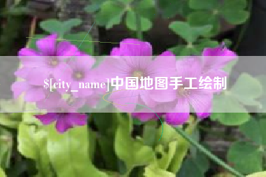当阳中国地图手工绘制