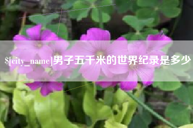 当阳男子五千米的世界纪录是多少