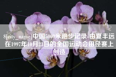 当阳中国5000米跑步记录-由夏丰远在1997年10月23日的全国运动会田径赛上创造