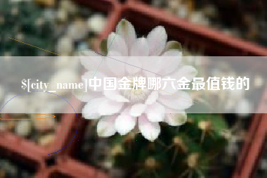 当阳中国金牌哪六金最值钱的