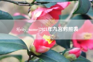 当阳2021年九宫对照表