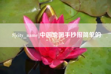 当阳中国地图手抄报简单的