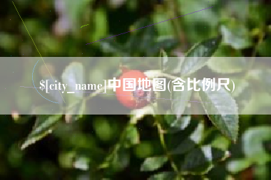 当阳中国地图(含比例尺)