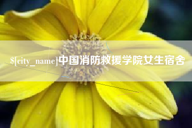 当阳中国消防救援学院女生宿舍