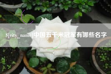 当阳中国五千米冠军有哪些名字